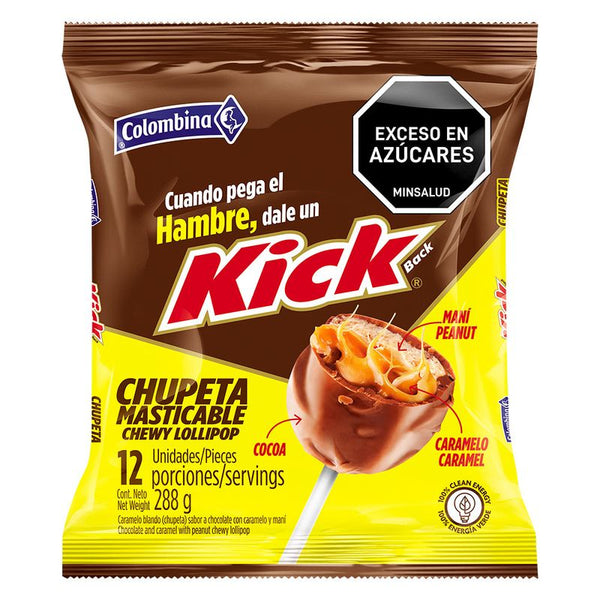 CHUPETA KICK 12U 288G